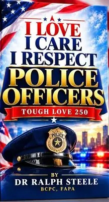 Book cover: I Love, I Care, I Respect Police Officers