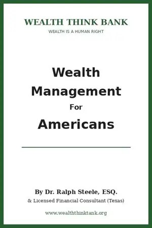 Book cover: Wealth Management for Americans